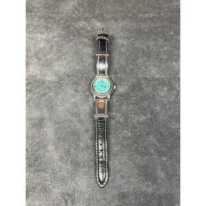 Ecclissi Sterling Silver 925 Turquoise Ladies Watch Parts/Repair Untested